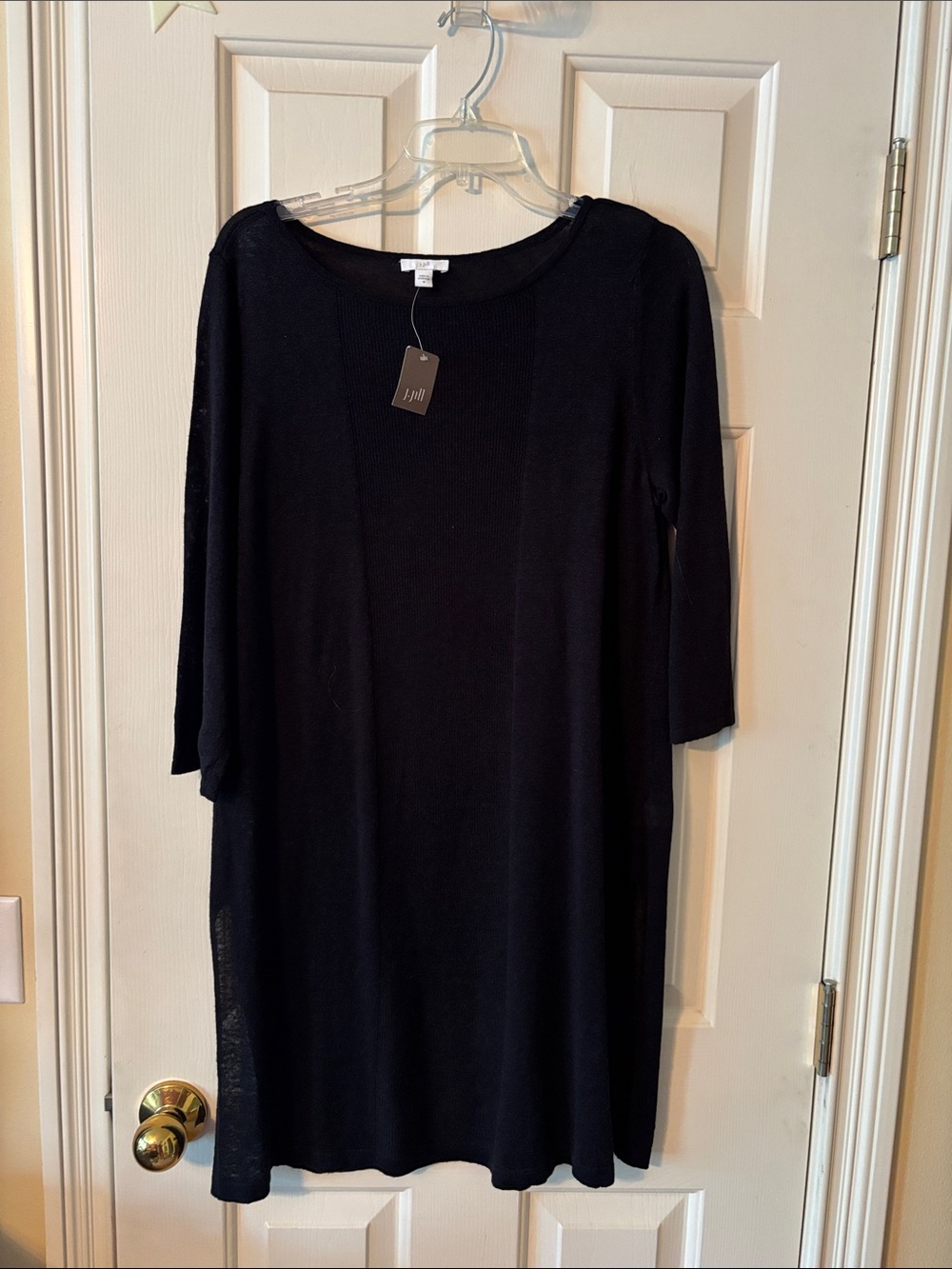 J. Jill Black Knit Tunic/ Dress